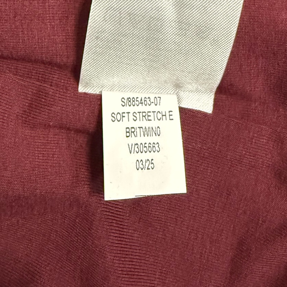 NWT Banana Republic Soft Stretch Elbow Sleeve Top Red Size S - Picture 9 of 12